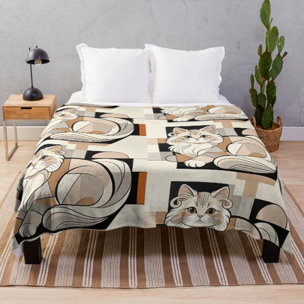 Item preview, cubist animal artwork designed and sold by forget45studio.