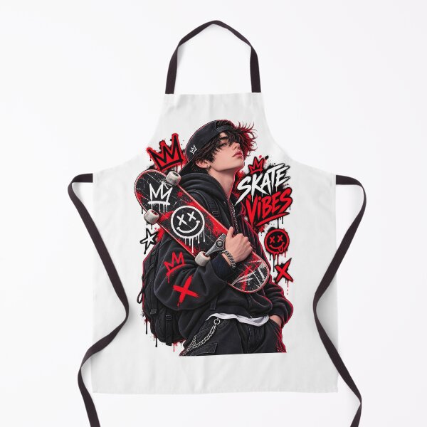 Item preview, Skate Vibes Rebel Boy Graffiti Streetwear Art designed and sold by TinyWeird.