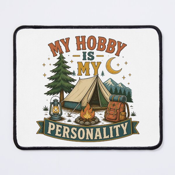Item preview, Camping Lover Outdoor Adventure & Camp Humor designed and sold by Stylestickers55.