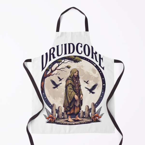Item preview, Druidcore Moon Ritual Halloween Forest Witch Graphic Tee v1 designed and sold by DarylWelsh2024.