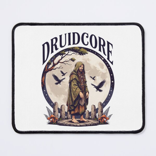Item preview, Druidcore Moon Ritual Halloween Forest Witch Graphic Tee v1 designed and sold by DarylWelsh2024.