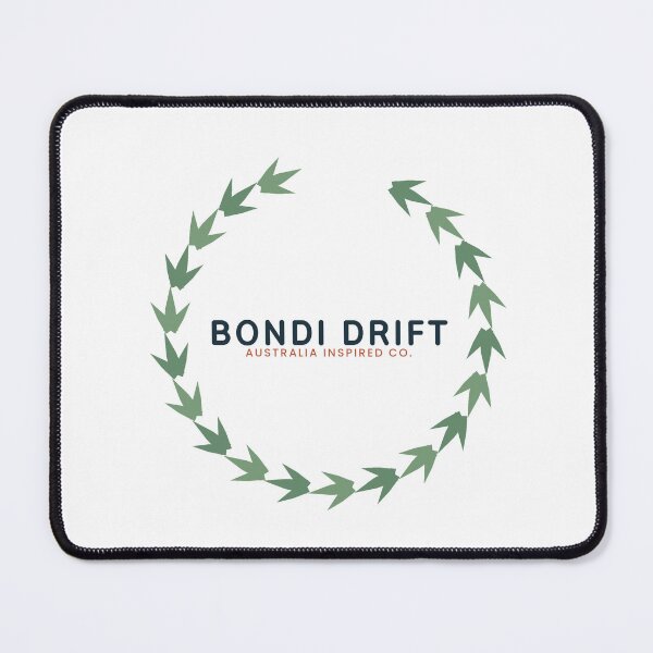 Item preview, Eucalyptus Leaf Wreath Wordmark Design designed and sold by BondiDrift.