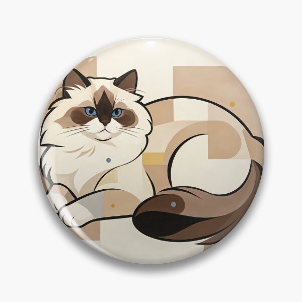 Item preview, cubist animal artwork designed and sold by forget45studio.