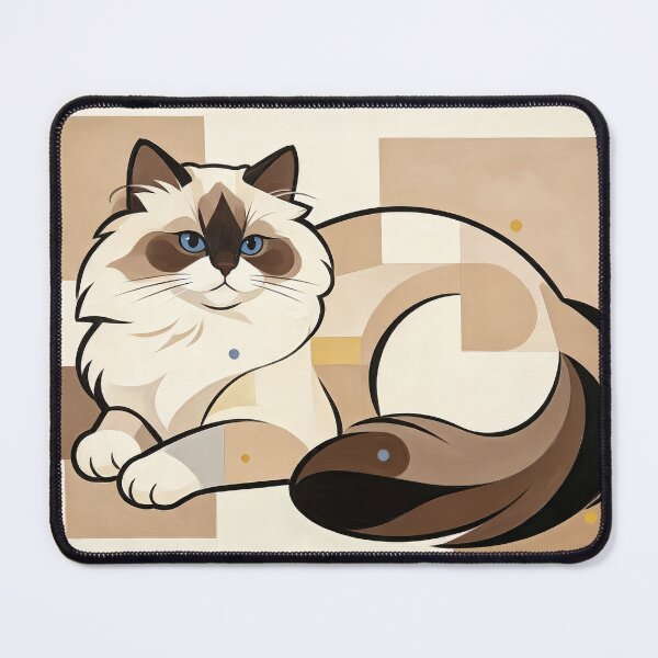 Item preview, cubist animal artwork designed and sold by forget45studio.
