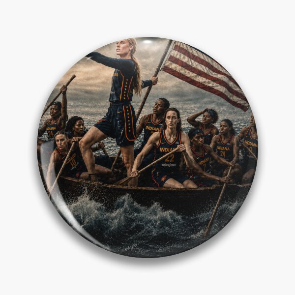 Item preview, Sophie Cunningham Caitlin Clark Indiana Crossing The Delaware Parody designed and sold by ferande.