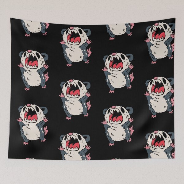 Item preview, Angry Opossum Screaming Japanese Sound Effect | Manga Trash Mammal Art designed and sold by kuwagatamushi.