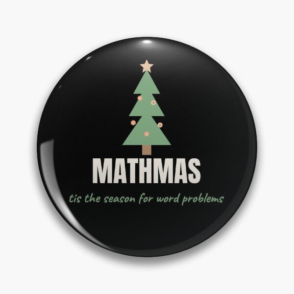 Item preview, Mathmas Funny Christmas Math Teacher Pun designed and sold by The Cozy Design Studio.