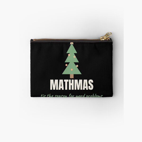 Item preview, Mathmas Funny Christmas Math Teacher Pun designed and sold by The Cozy Design Studio.