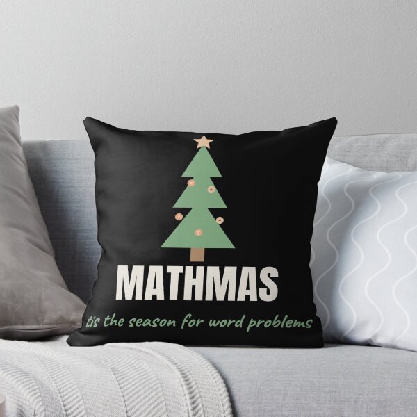 Item preview, Mathmas Funny Christmas Math Teacher Pun designed and sold by The Cozy Design Studio.