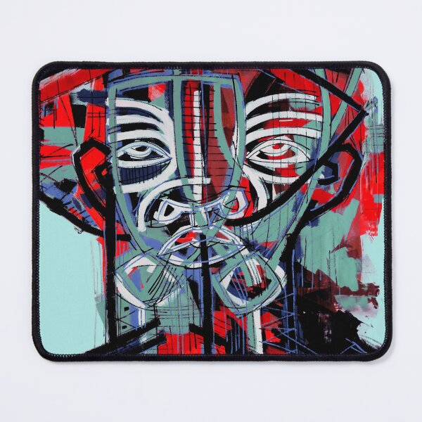 Item preview, Handmade Neo-Expressionist Symmetry Portrait - Centered Soul designed and sold by supernikol.