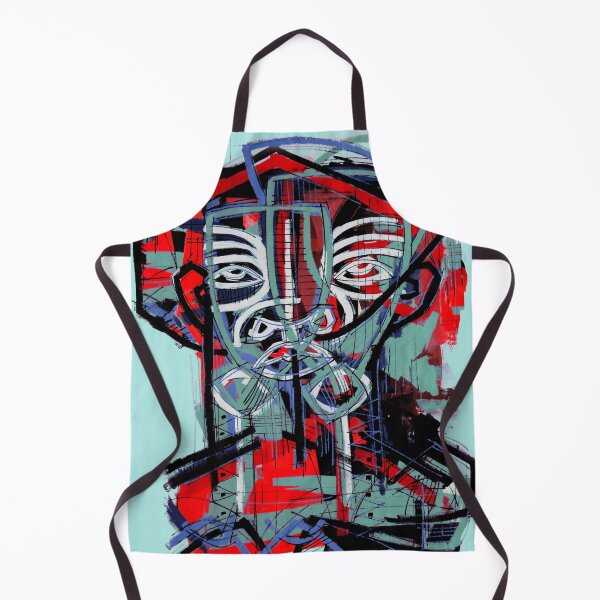 Item preview, Handmade Neo-Expressionist Symmetry Portrait - Centered Soul designed and sold by supernikol.