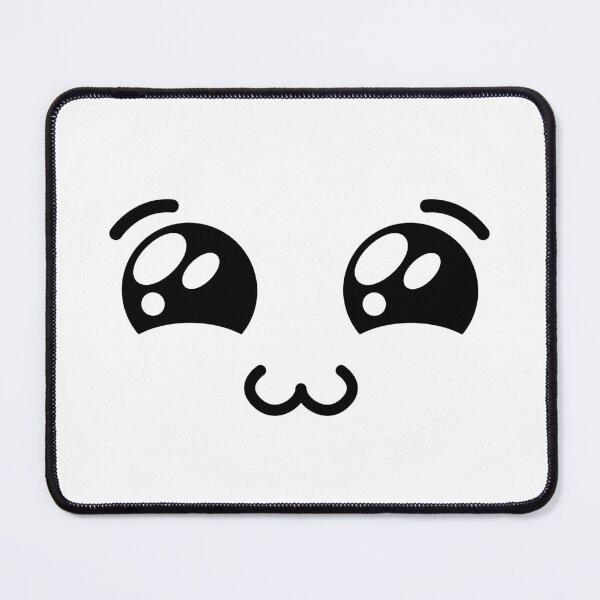 Item preview, Cute kawaii uwu shiny eyes face designed and sold by BlushyPrint.