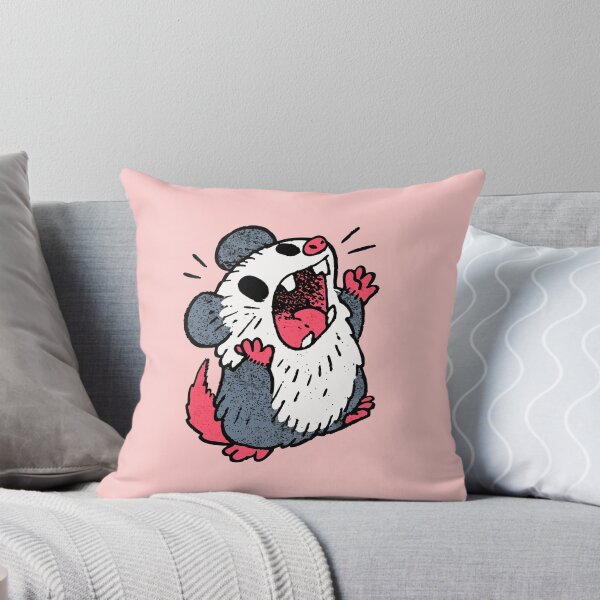 Aperçu de l'œuvre Cri d'un opossum en colère (effet sonore japonais) | Manga Trash Mammal Art créée et vendue par kuwagatamushi.