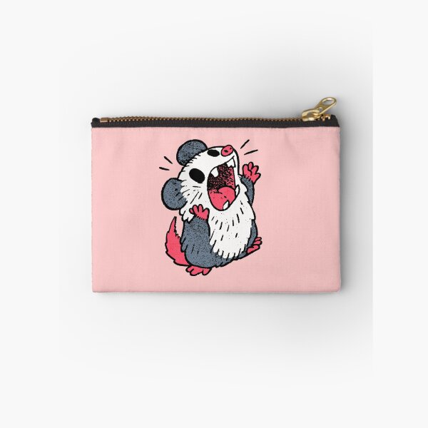 Item preview, Angry Opossum Screaming Japanese Sound Effect | Manga Trash Mammal Art designed and sold by kuwagatamushi.
