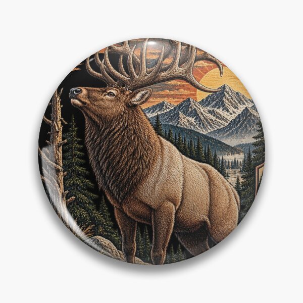 Item preview, CALL OF THE ELK designed and sold by KrungiT Design .