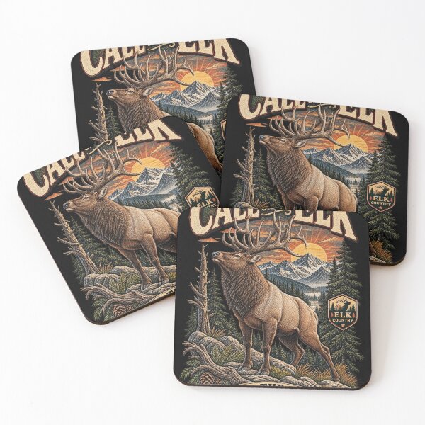 Item preview, CALL OF THE ELK designed and sold by KrungiT Design .