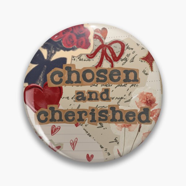 Item preview, Vintage Aesthetic Chosen and Cherished Love Design designed and sold by Shop-Created.