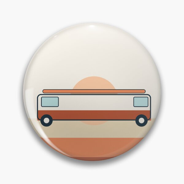 Item preview, Retro Camper Van Sunset Scene designed and sold by BondiDrift.