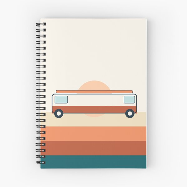 Item preview, Retro Camper Van Sunset Scene designed and sold by BondiDrift.