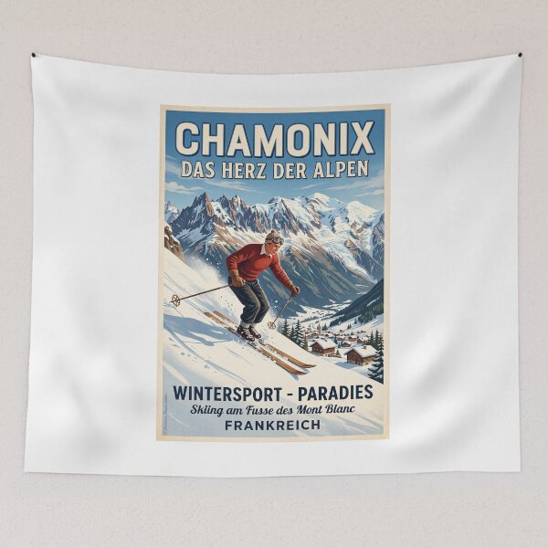 Item preview, Winter sports in Chamonix designed and sold by Theodor Decker.
