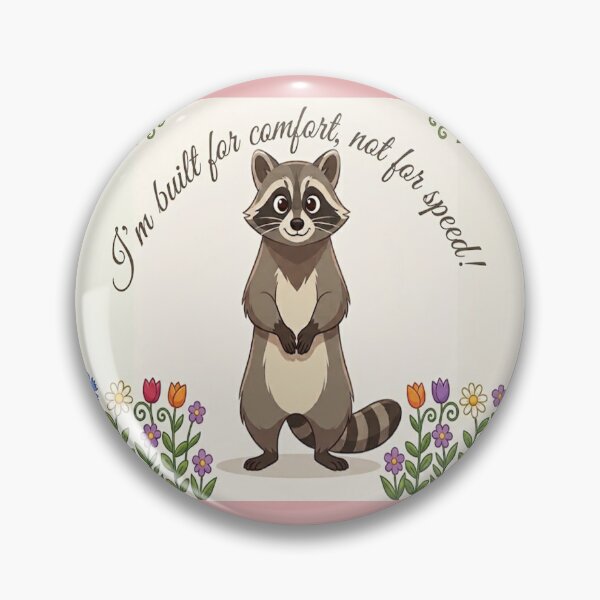 Item preview, raccoon designed and sold by GAWPAWshop.