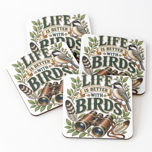 Item preview, Life Is Better With Birds Birdwatching Nature designed and sold by Haji  Kamora.