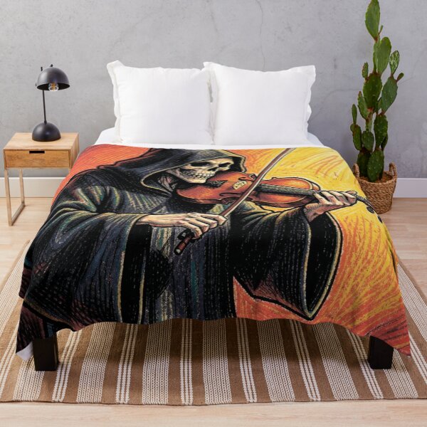 Item preview, The Grim Reaper playing the violin. designed and sold by MagelliShop.