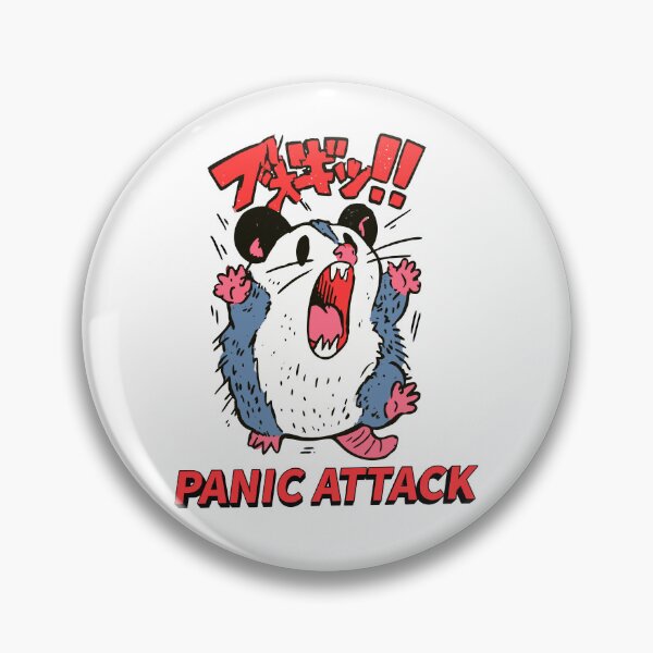 Item preview, Panic Attack Screaming Opossum Japanese Manga Sound Effect | Funny Anxiety Art designed and sold by kuwagatamushi.