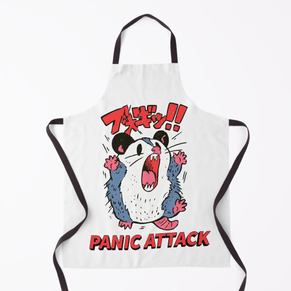 Item preview, Panic Attack Screaming Opossum Japanese Manga Sound Effect | Funny Anxiety Art designed and sold by kuwagatamushi.