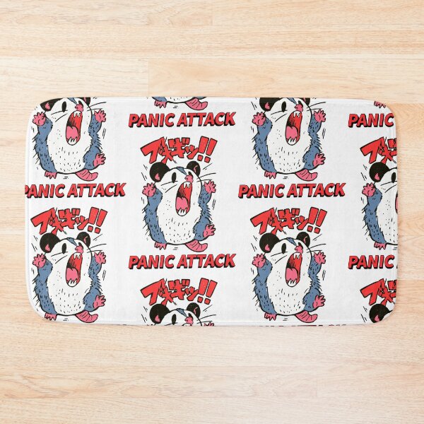 Item preview, Panic Attack Screaming Opossum Japanese Manga Sound Effect | Funny Anxiety Art designed and sold by kuwagatamushi.