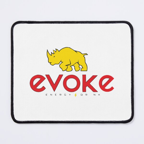 Item preview, Evoke Energy Drink Yellow Rhino Logo Design designed and sold by odaignea.