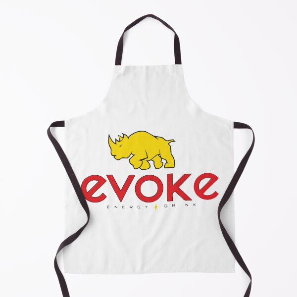 Item preview, Evoke Energy Drink Yellow Rhino Logo Design designed and sold by odaignea.