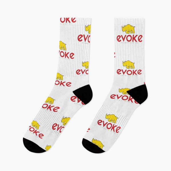 Item preview, Evoke Energy Drink Yellow Rhino Logo Design designed and sold by odaignea.