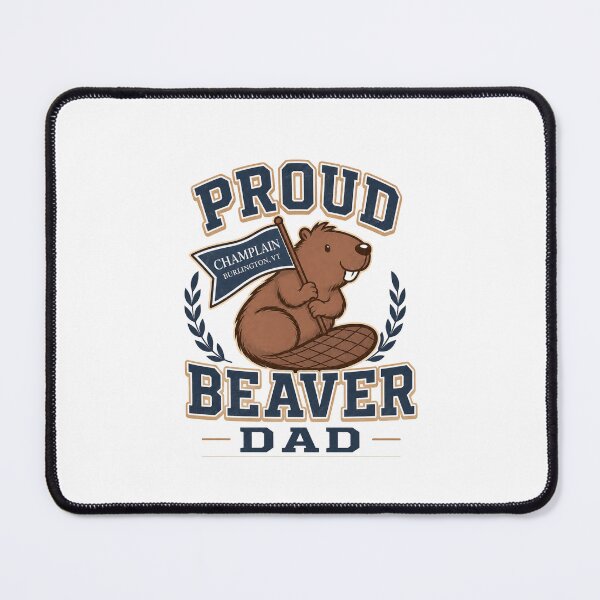 Item preview, Proud Beaver Dad – Champlain College designed and sold by daintyriot.