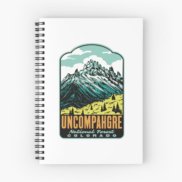 Item preview, Uncompahgre National Forest Mount Sneffels Retro Travel Art designed and sold by HalpinDesign.