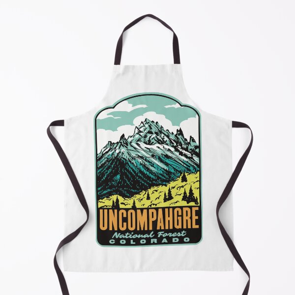 Item preview, Uncompahgre National Forest Mount Sneffels Retro Travel Art designed and sold by HalpinDesign.