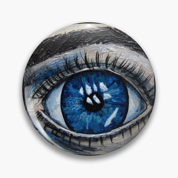 Item preview, Crystal Blue - Icy Realistic Eye Painting designed and sold by MAISON SYLVIE.