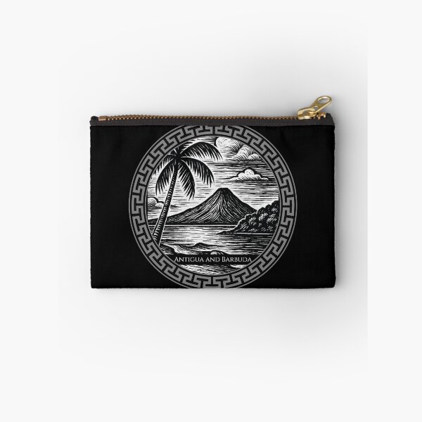Item preview, Antigua and Barbuda Vintage Woodcut Art designed and sold by Thistle-TShop.