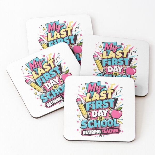 Item preview, My Last First Day of School Retiring Teacher 2 designed and sold by Positive&FunnyThings.