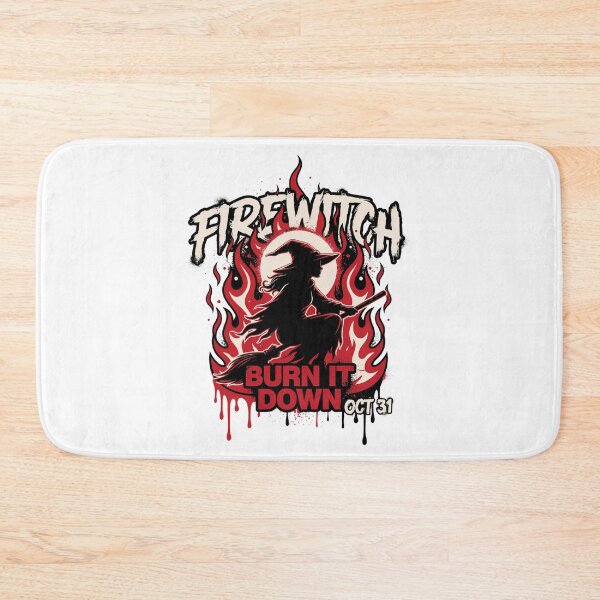 Item preview, Firewitch Burn It Down Halloween Witchn Graphic Tee v1 designed and sold by DarylWelsh2024.