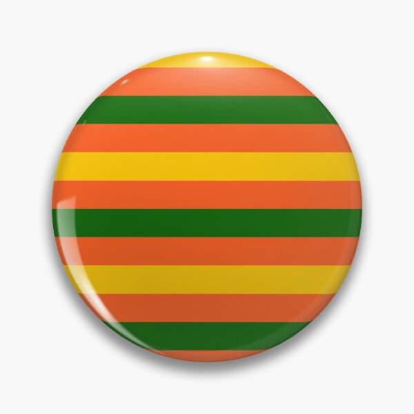 Item preview, Yellow And Green Stripes Design Orange  designed and sold by PatternTitan.