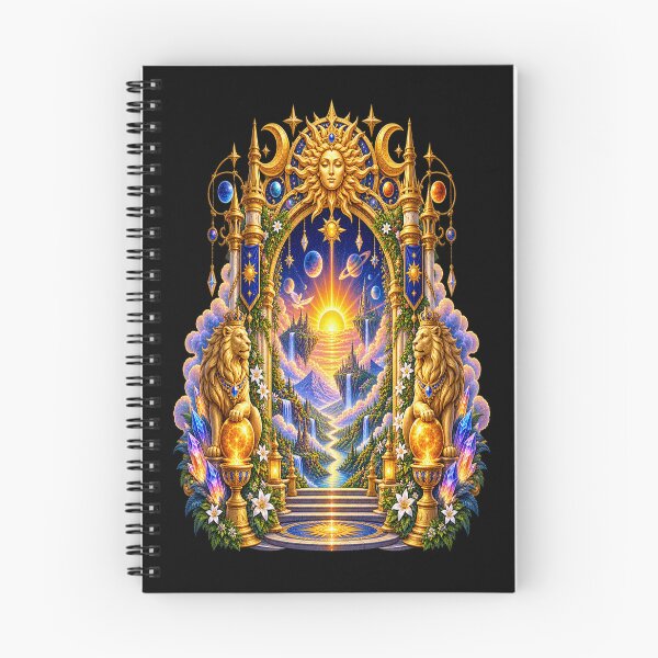 Item preview, Solar Crown Portal – Golden Gateway to the Celestial Realm designed and sold by TroviTutto.