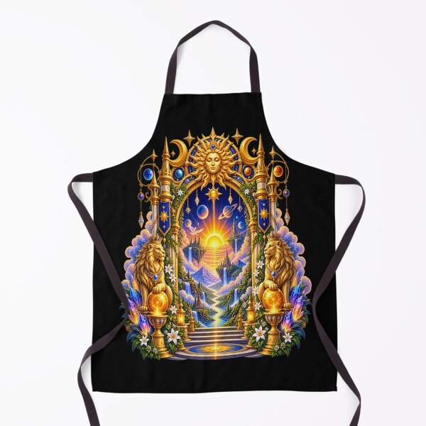 Item preview, Solar Crown Portal – Golden Gateway to the Celestial Realm designed and sold by TroviTutto.