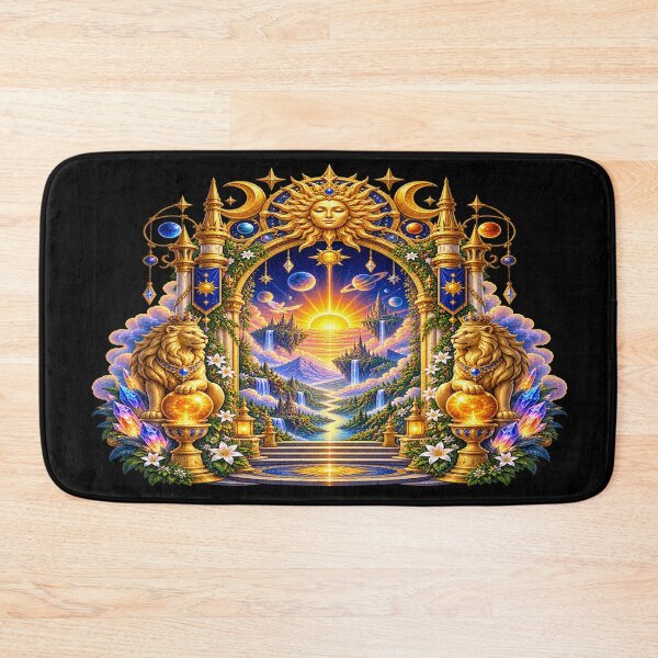 Item preview, Solar Crown Portal – Golden Gateway to the Celestial Realm designed and sold by TroviTutto.