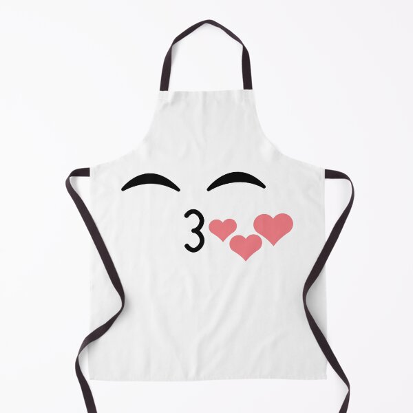 Item preview, Cute kawaii kissing hearts face designed and sold by BlushyPrint.