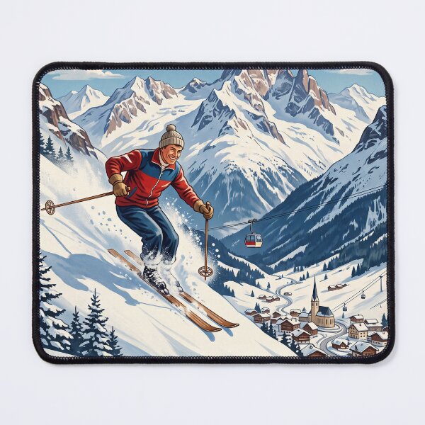 Item preview, Snow paradise Ischgl designed and sold by Theodor Decker.