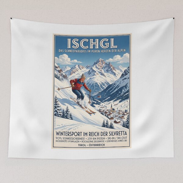 Item preview, Snow paradise Ischgl designed and sold by Theodor Decker.