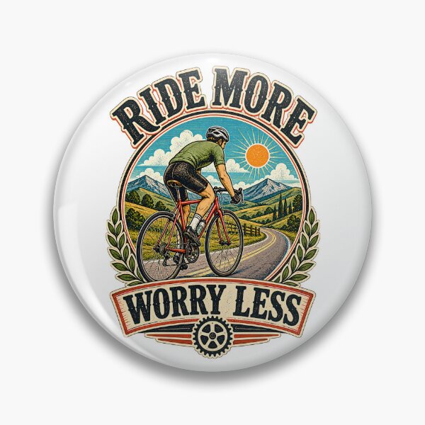 Item preview, Ride More Worry Less Cycling Bicycle designed and sold by Haji  Kamora.