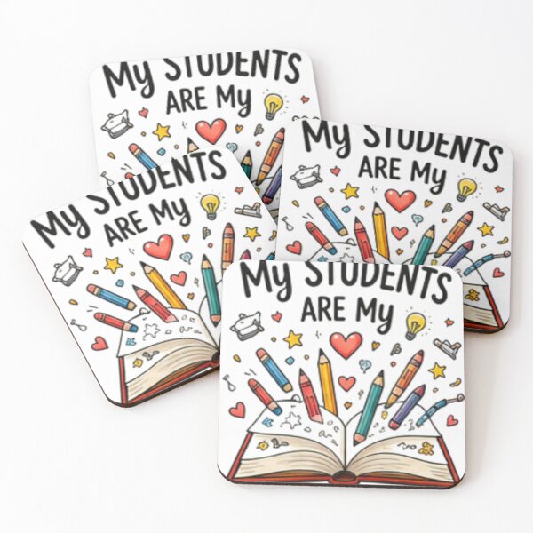 Item preview, My Students Are My Heart — Teacher Appreciation Design designed and sold by Tipsy24.