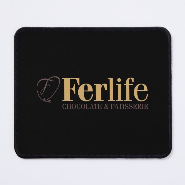 Item preview, Ferlife Chocolate & Patisserie Gold Heart Logo designed and sold by odaignea.